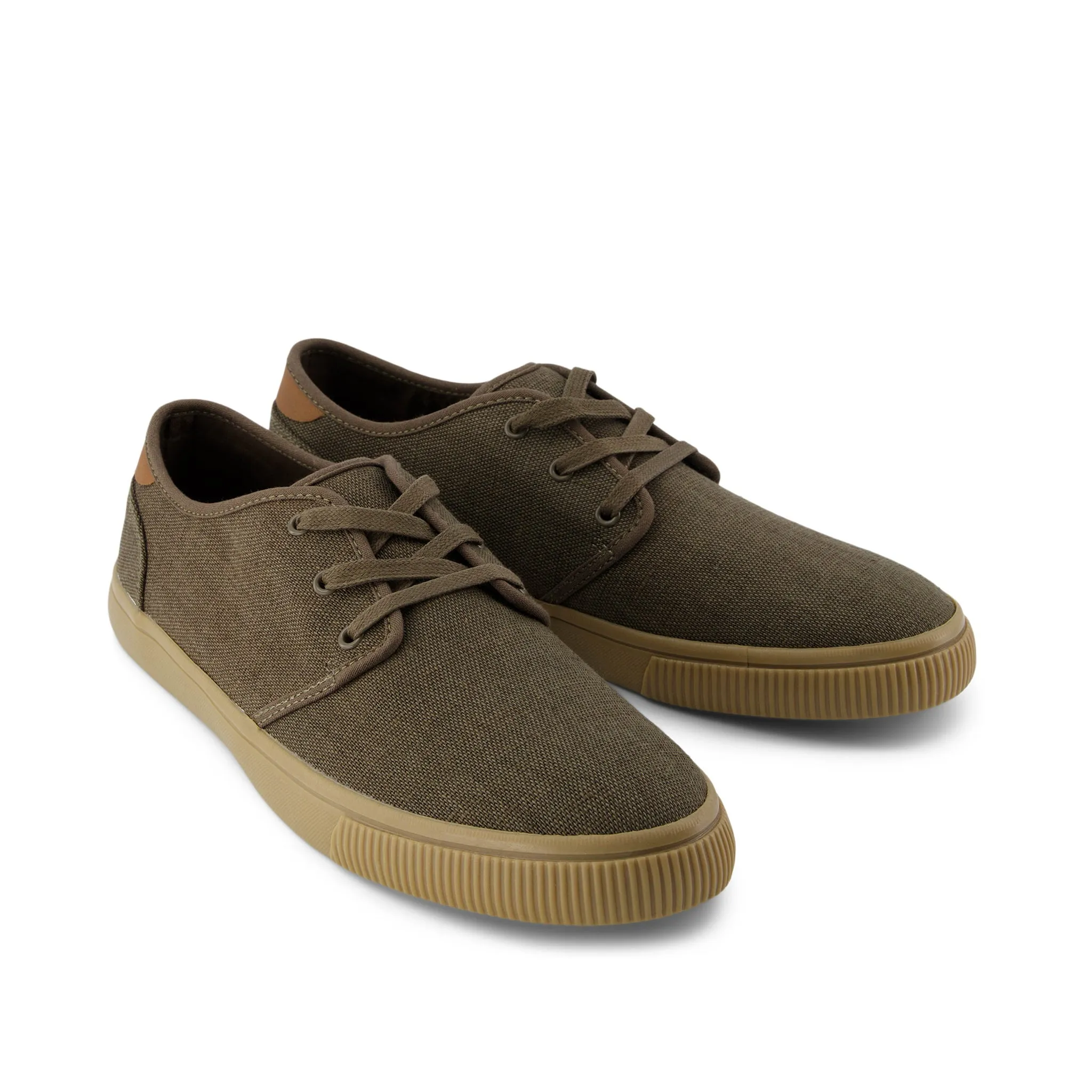 Carlo Olive Heritage Canvas Lace-Up Sneaker