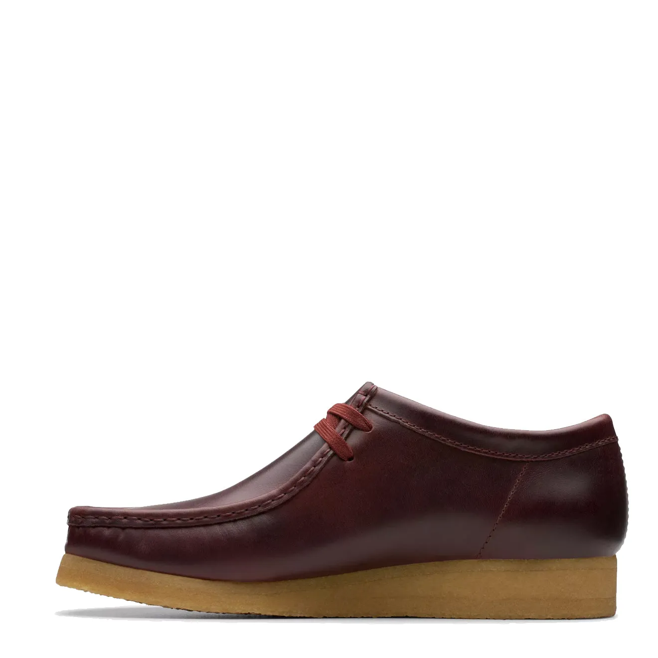 Clarks Originals Wallabee Deep Red Leather