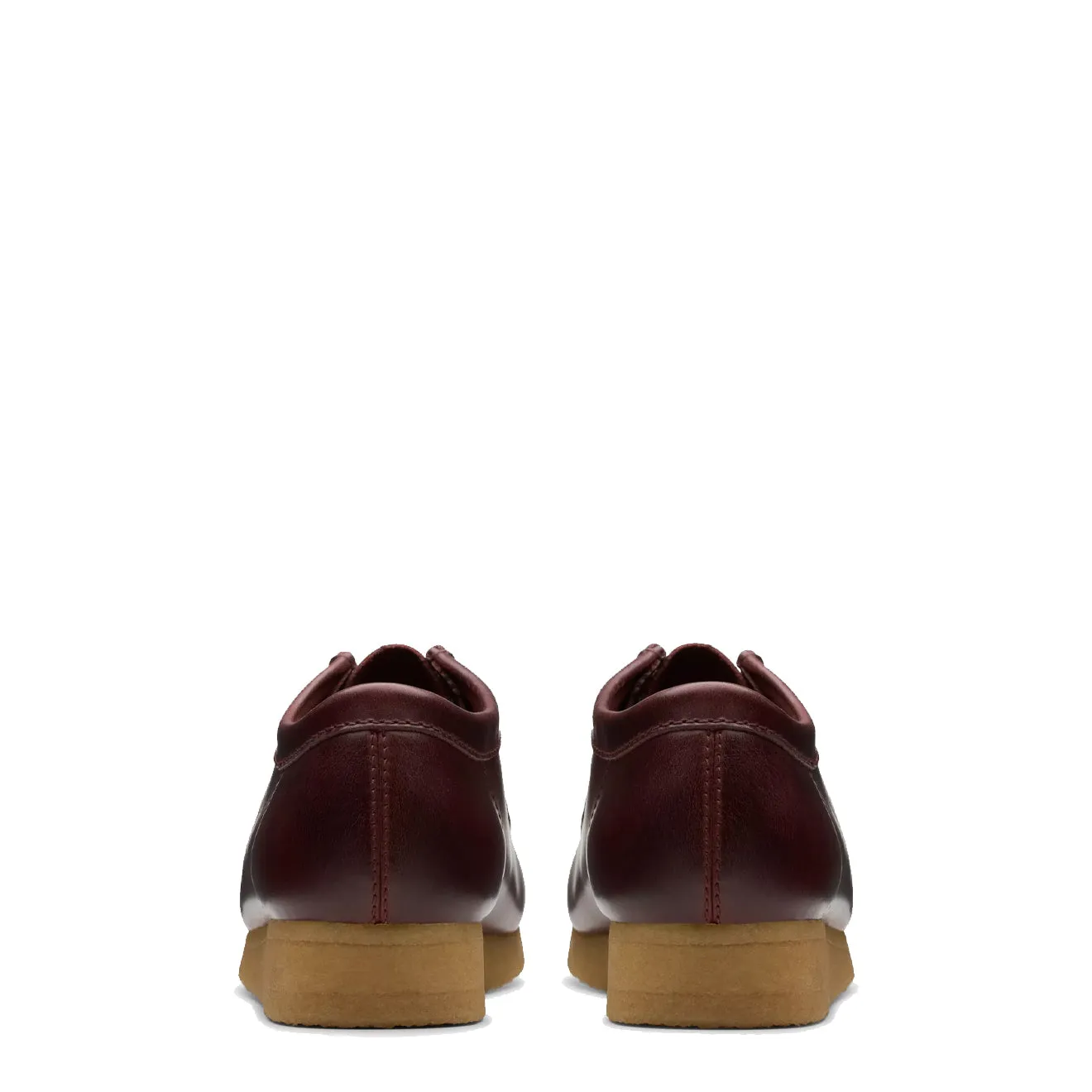Clarks Originals Wallabee Deep Red Leather