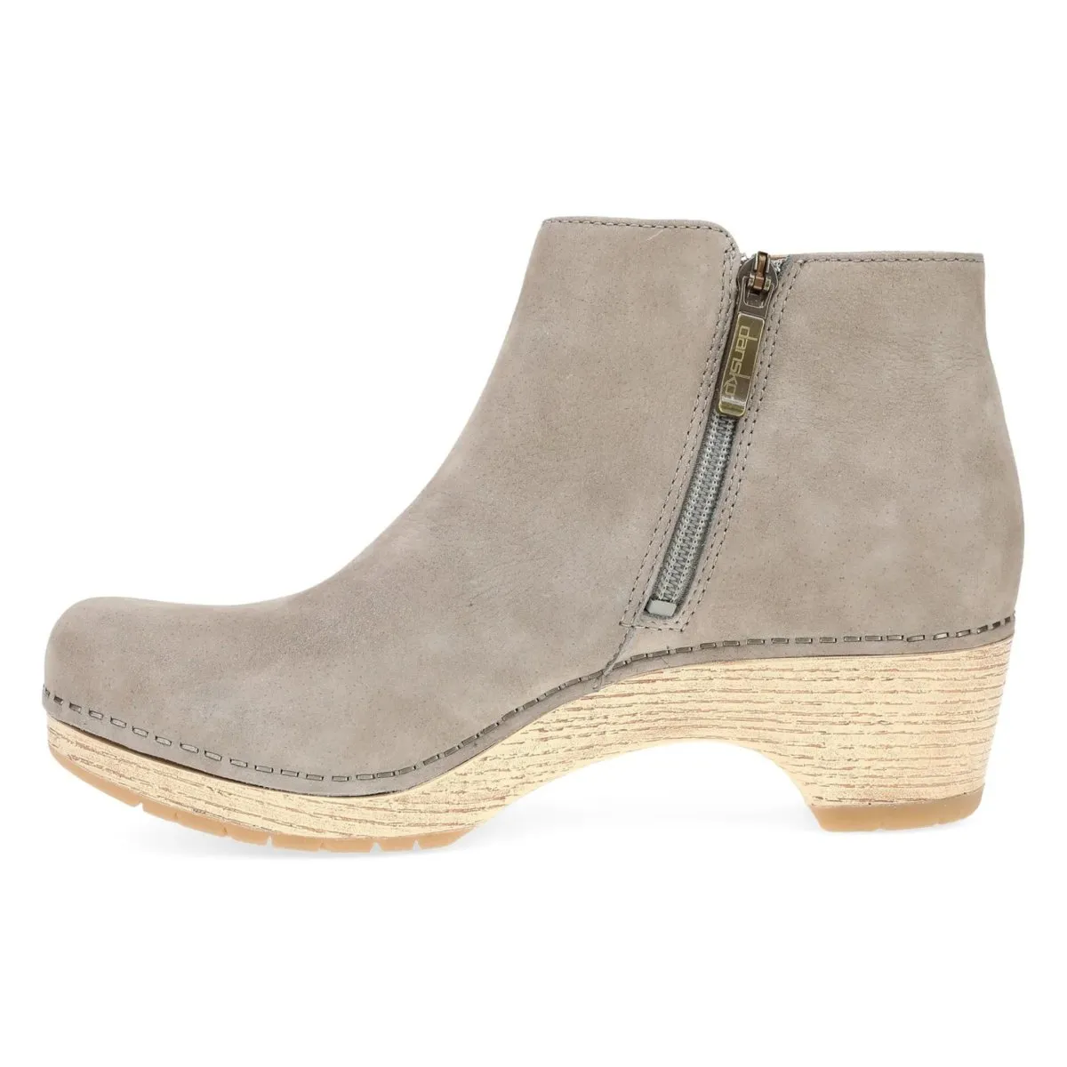 Dansko Women's Lizanne Taupe Milled Nubuck