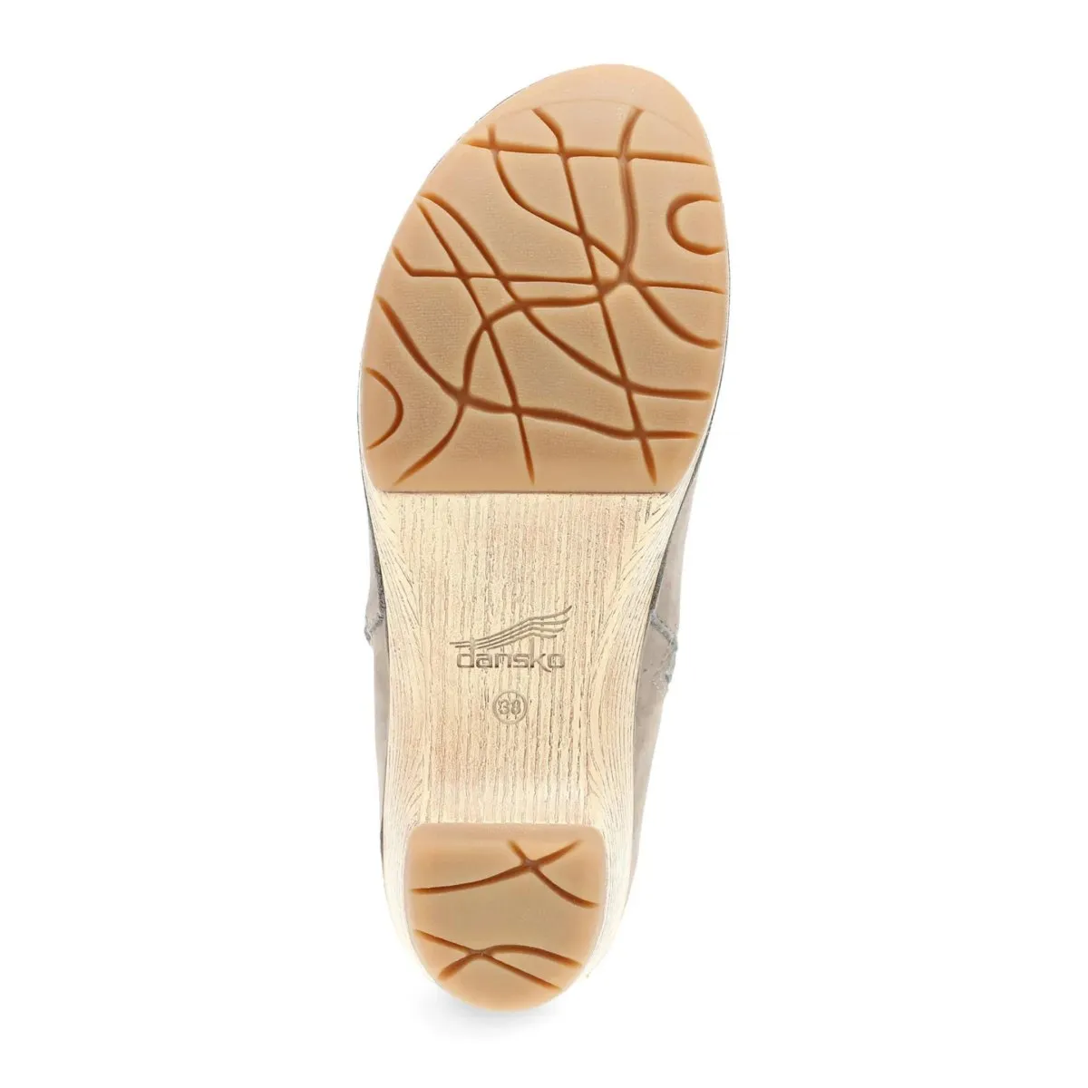 Dansko Women's Lizanne Taupe Milled Nubuck