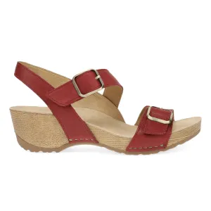Dansko Women's Trinity Cayenne Burnished Nubuck