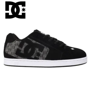D.C. Net-Low-Cut Black & Grey Shoes Black