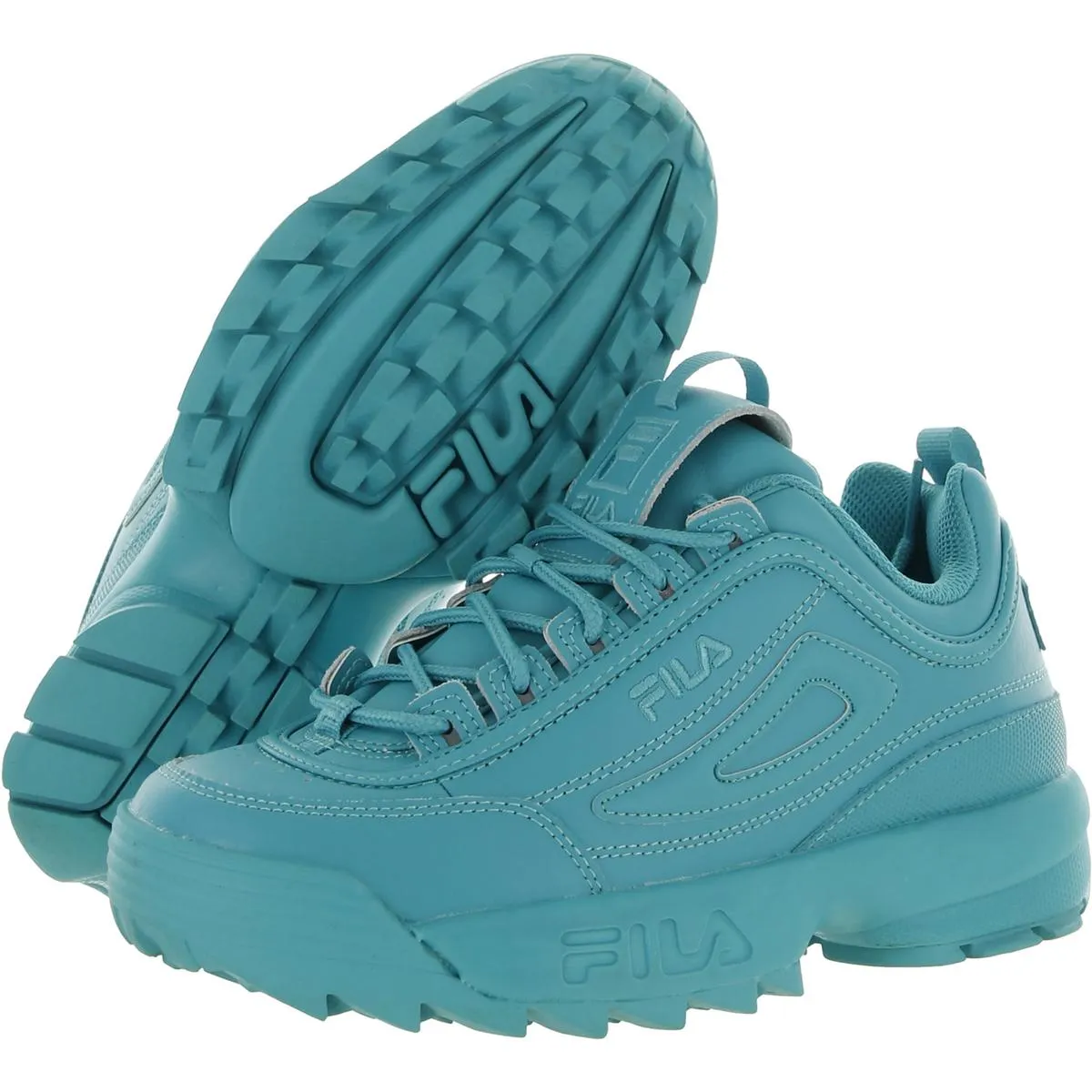 Disruptor ll Premium Womens Leather Lifestyle Athletic and Training Shoes