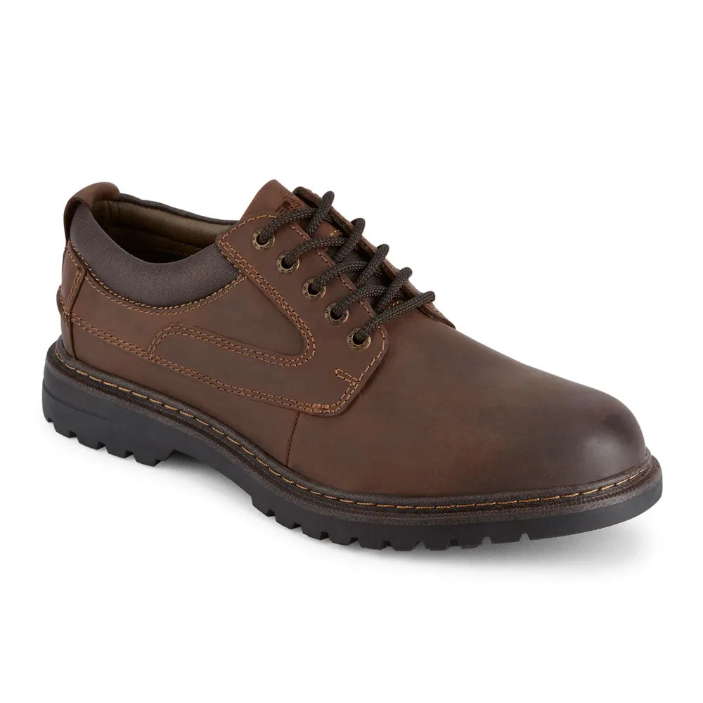 Dockers Mens Warden Leather Rugged Casual Oxford Shoe with Stain Defender