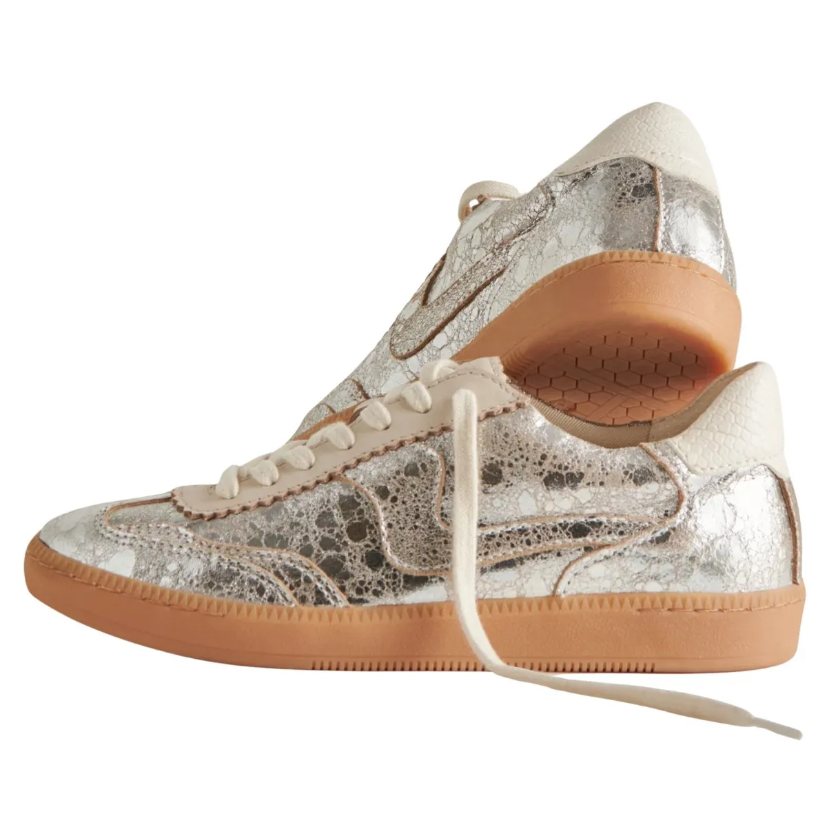 Dolce Vita Women's Notice Silver Distressed Leather