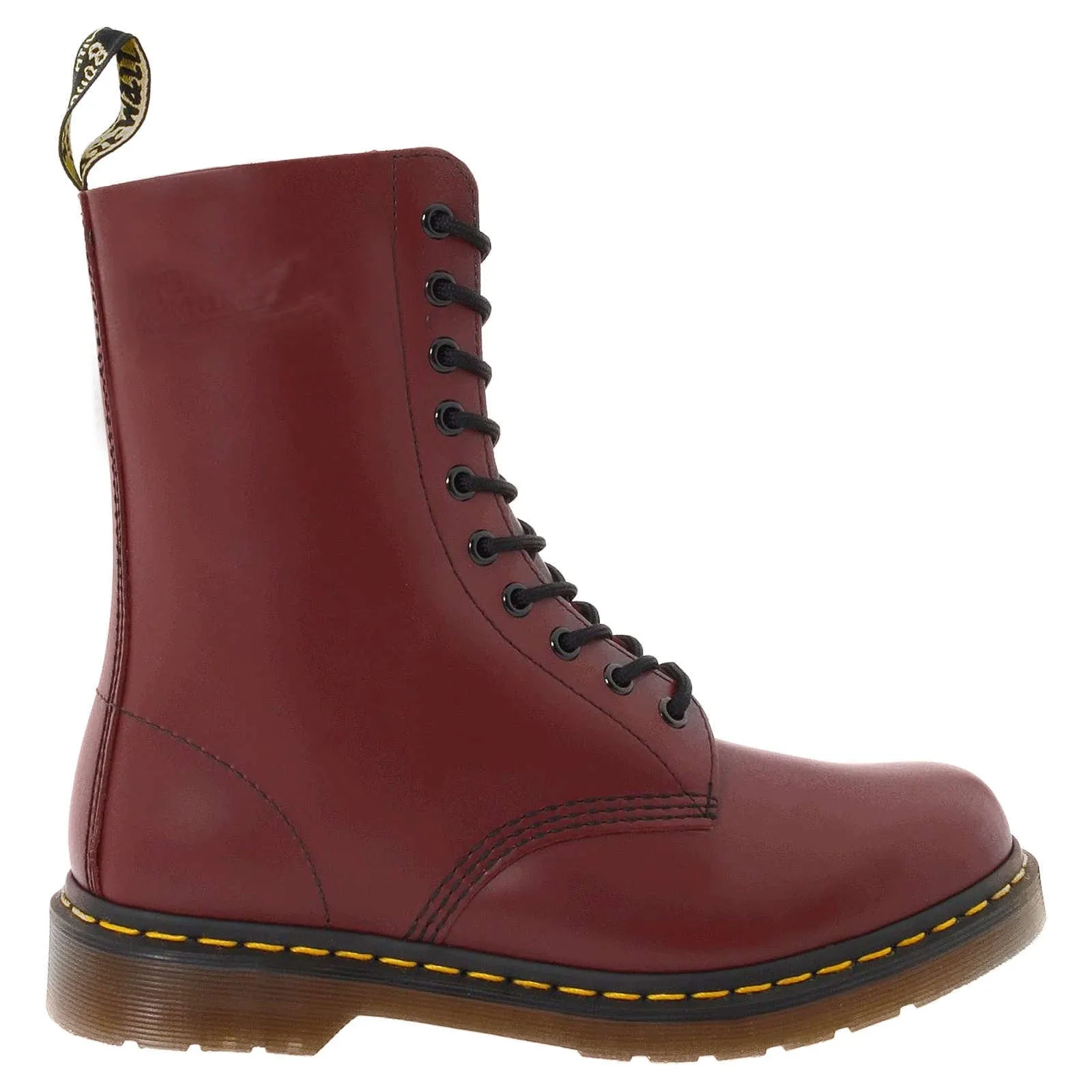 Dr. Martens 1490 Smooth Leather Unisex High Lace Up Boots