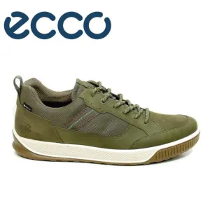 Ecco Byway Gortex Tarmac Laced Shoe Green