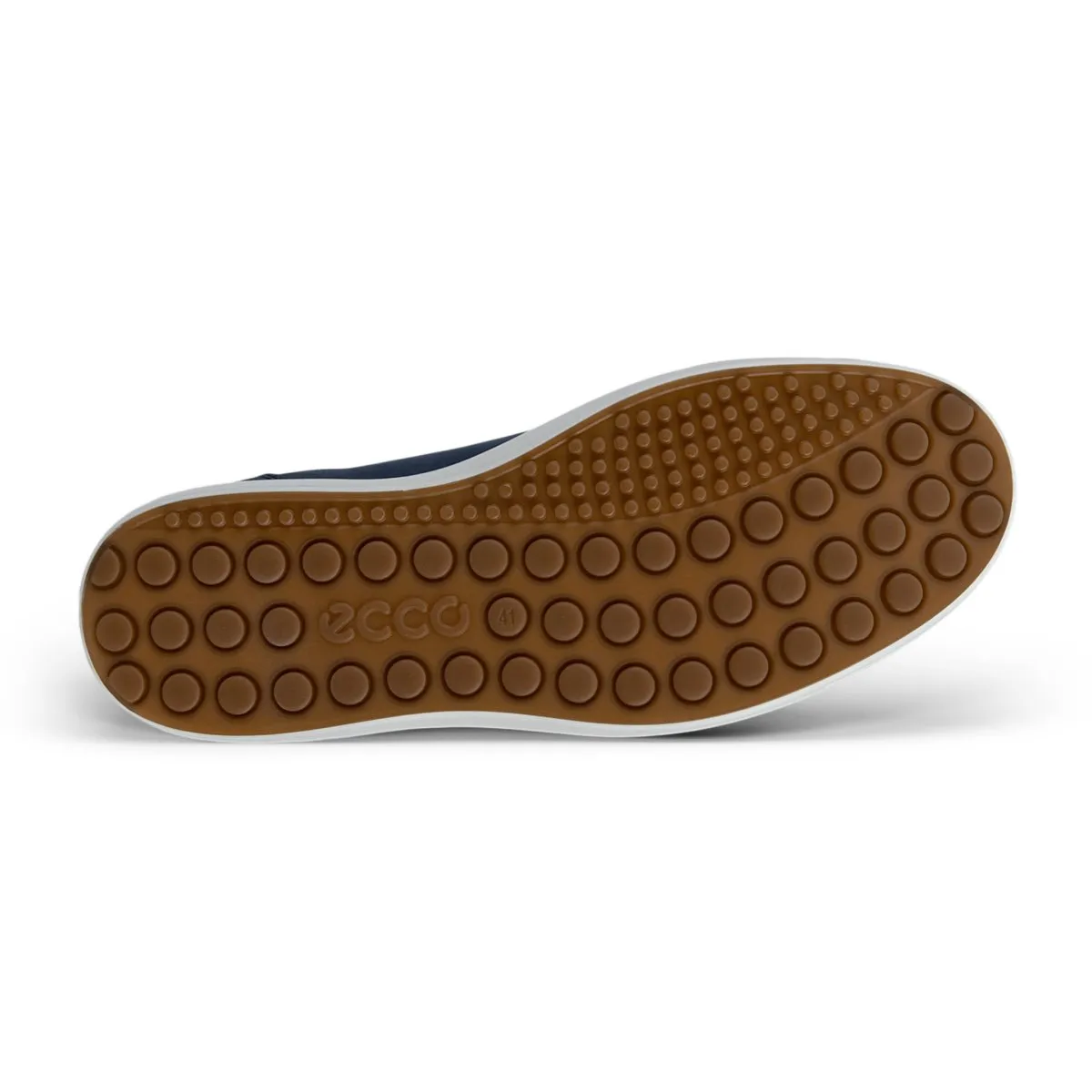 Ecco Men's Soft 7 Sneaker Marine/Lion Nubuck