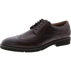 Fallo Mens Leather Casual Oxfords