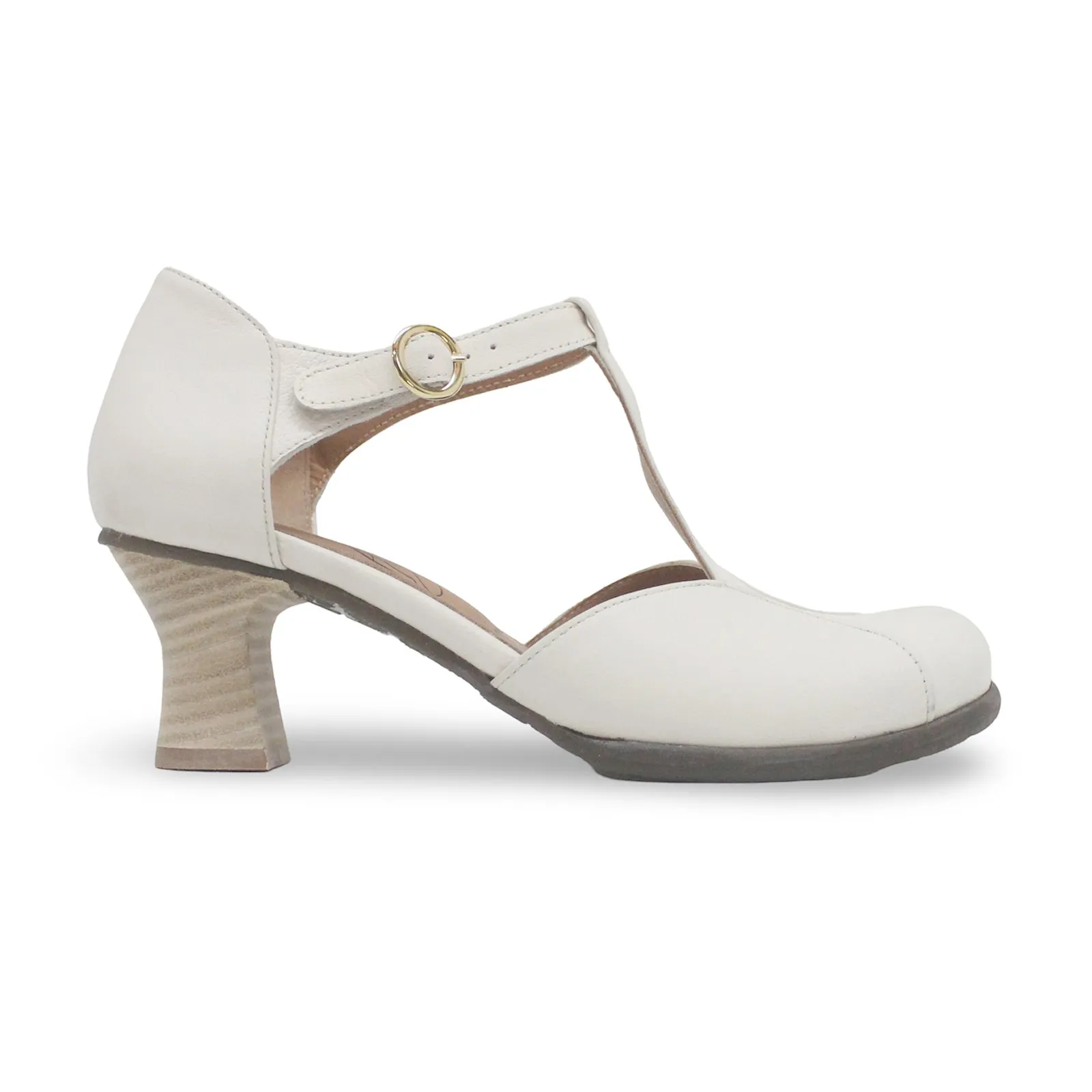 Fly London BEMI279FLY Mousse Leather Women's Heels Shoes