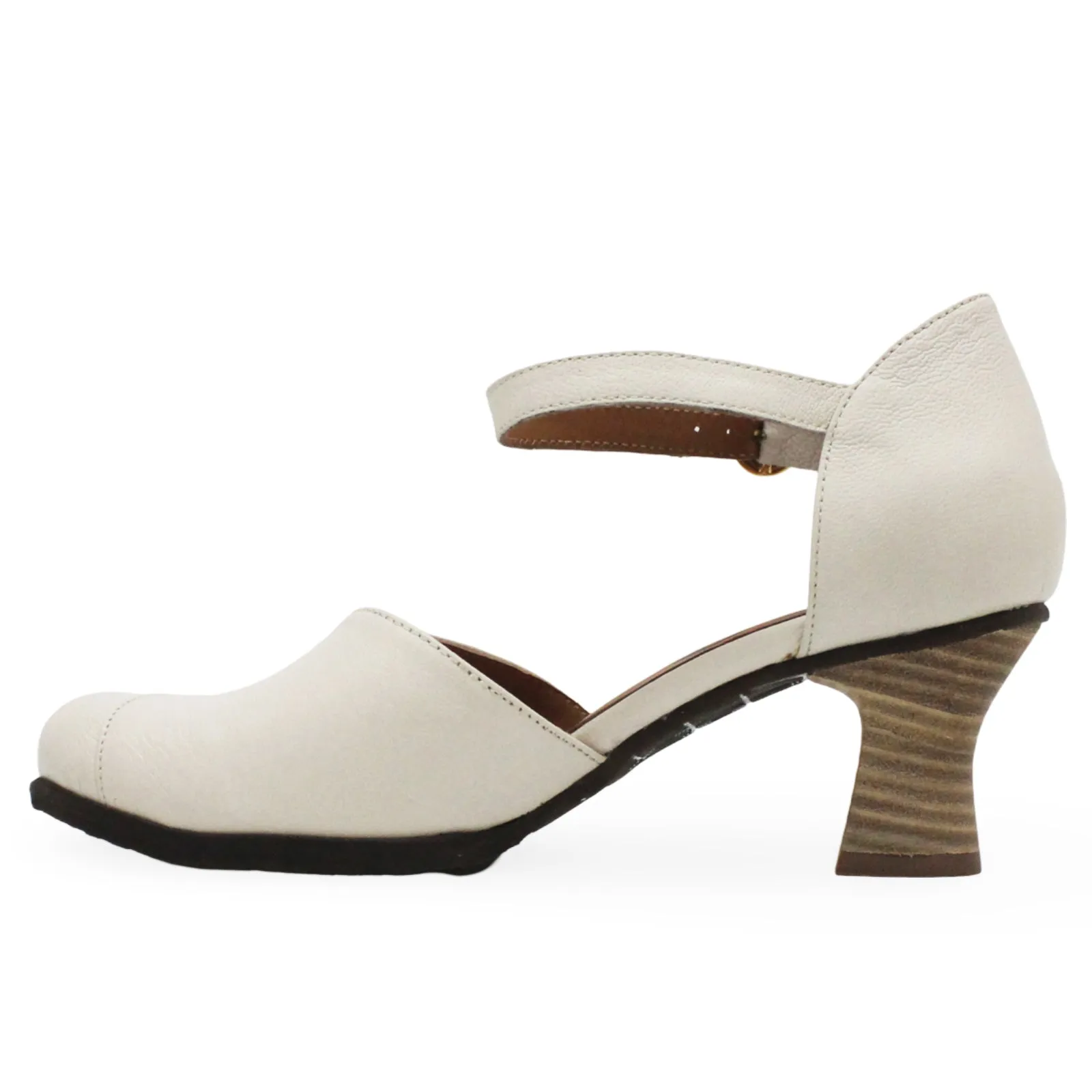 Fly London BESH087FLY Mousse Leather Women's Heels Shoes