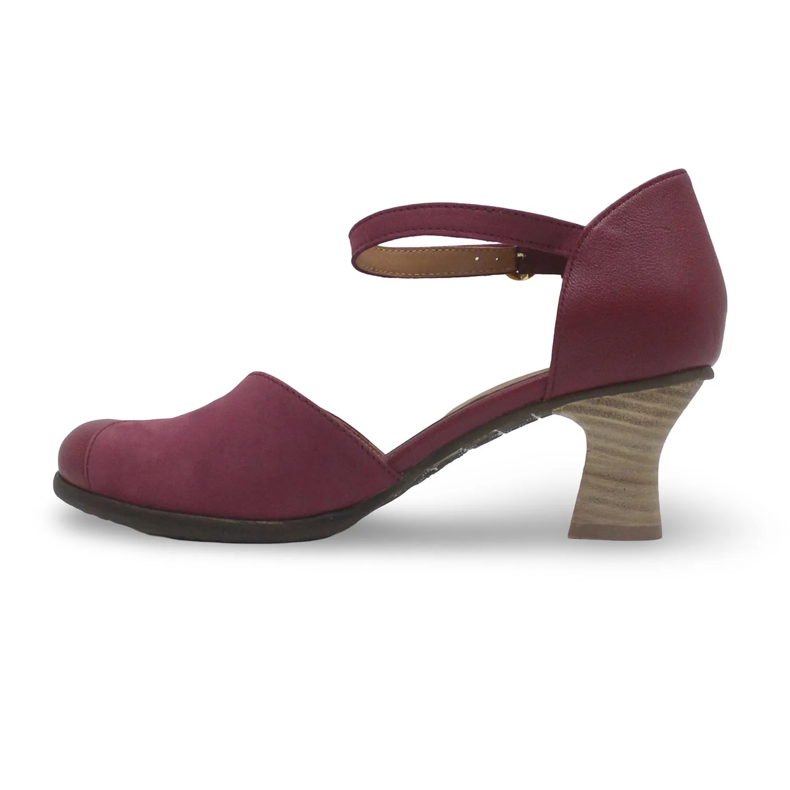 Fly London BESH087FLY Mousse Leather Women's Heels Shoes