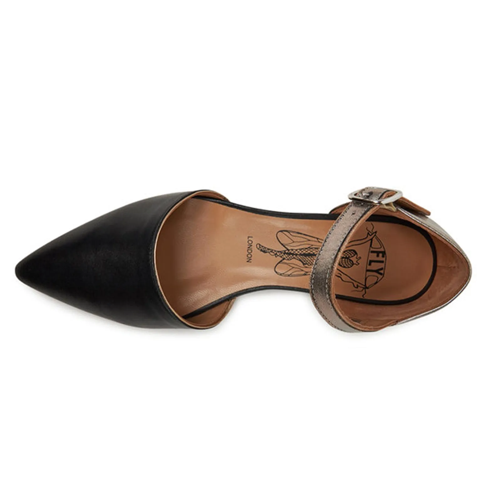Fly London SARJ266FLY Kaiser Leather Women's Casual Shoes