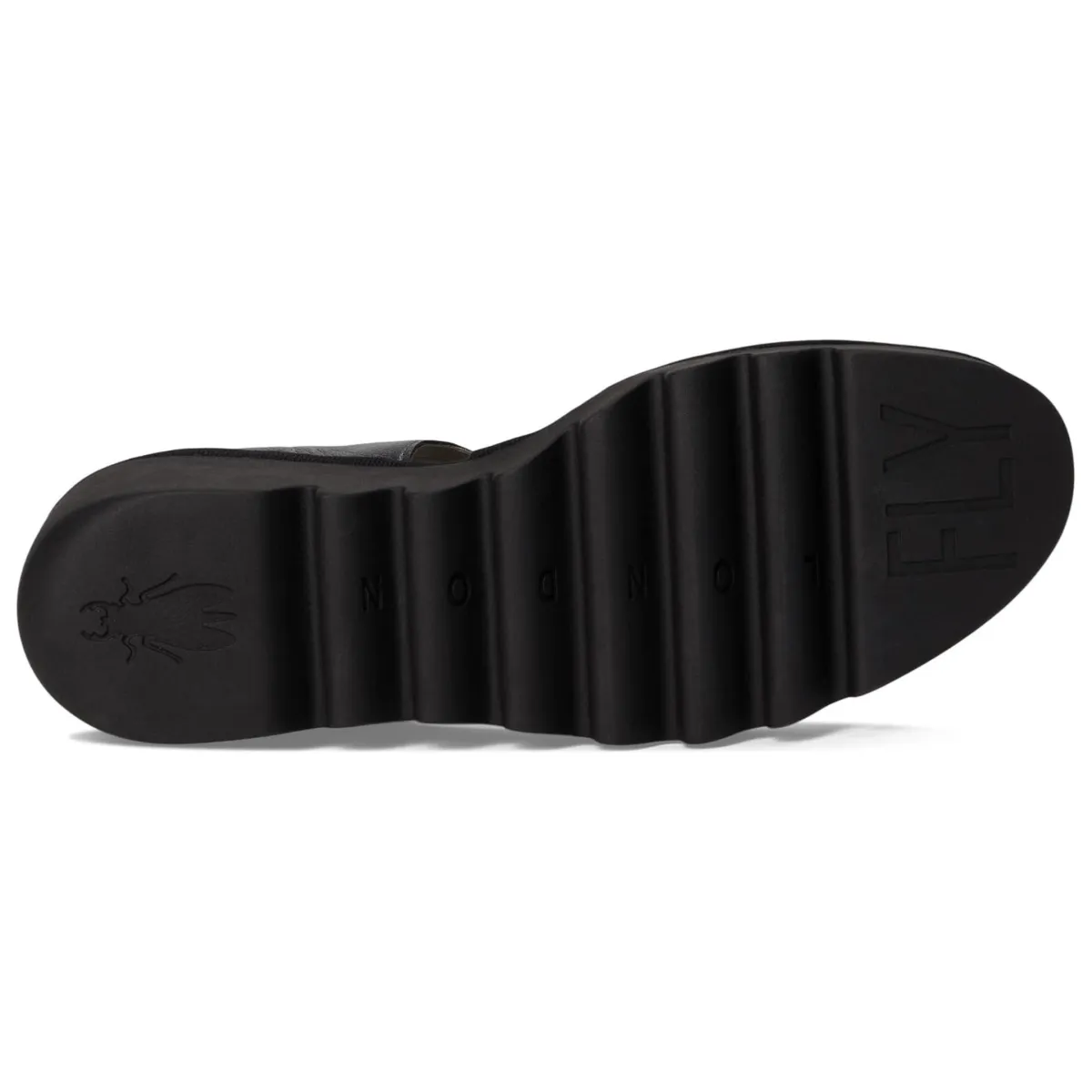 Fly London Women's BILU465 Silver/Graphite