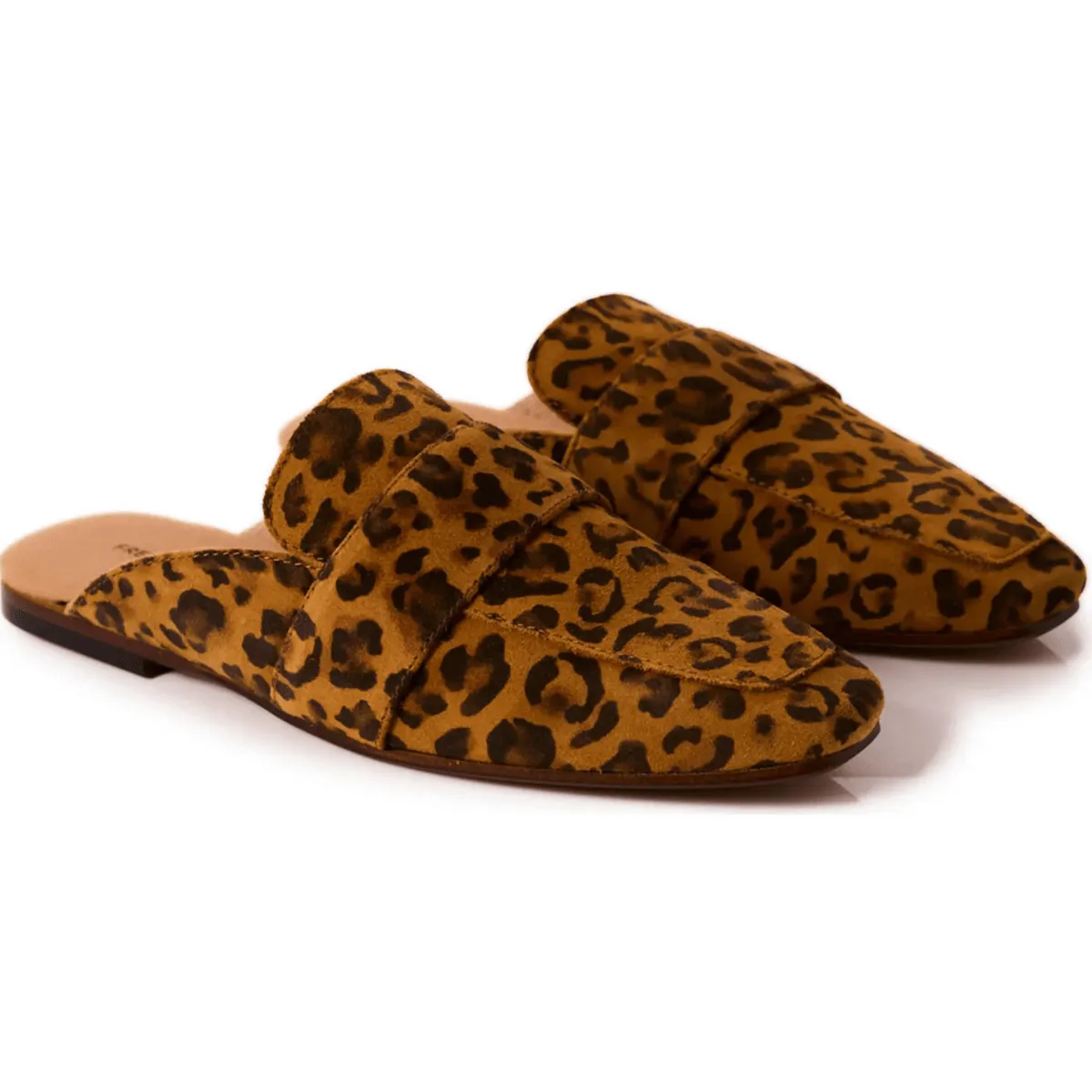 Free People Women's At Ease Leopard Suede