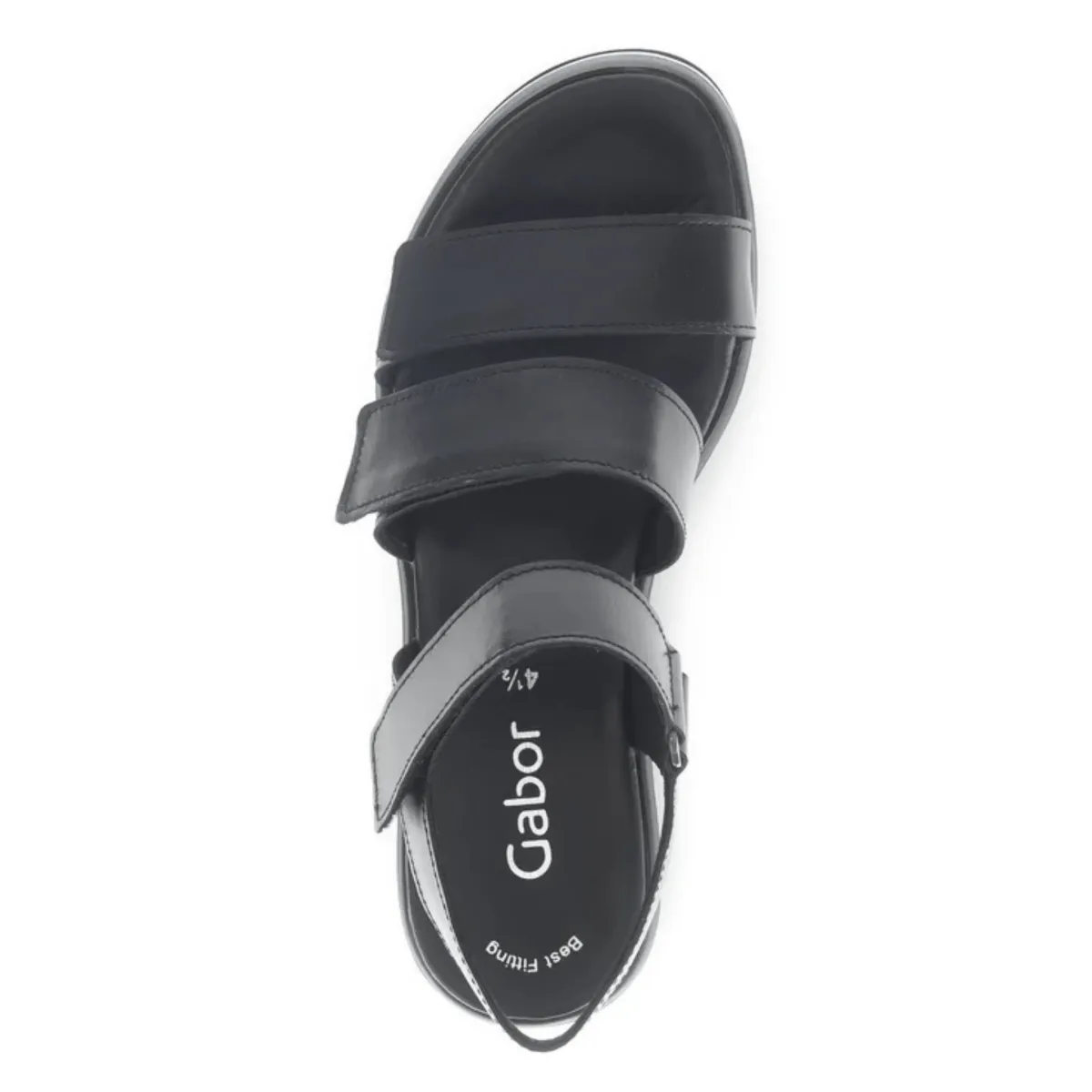 Gabor Women's 64.620.27 Black Nappa Leather