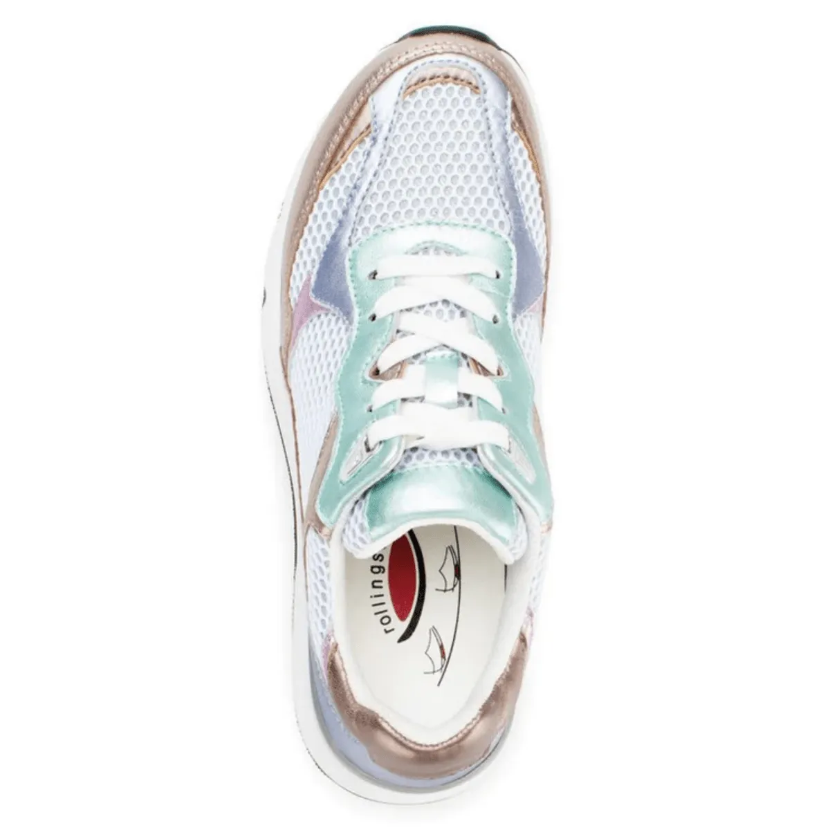 Gabor Women's 66.893.61 Metallic/Silver/Pewter