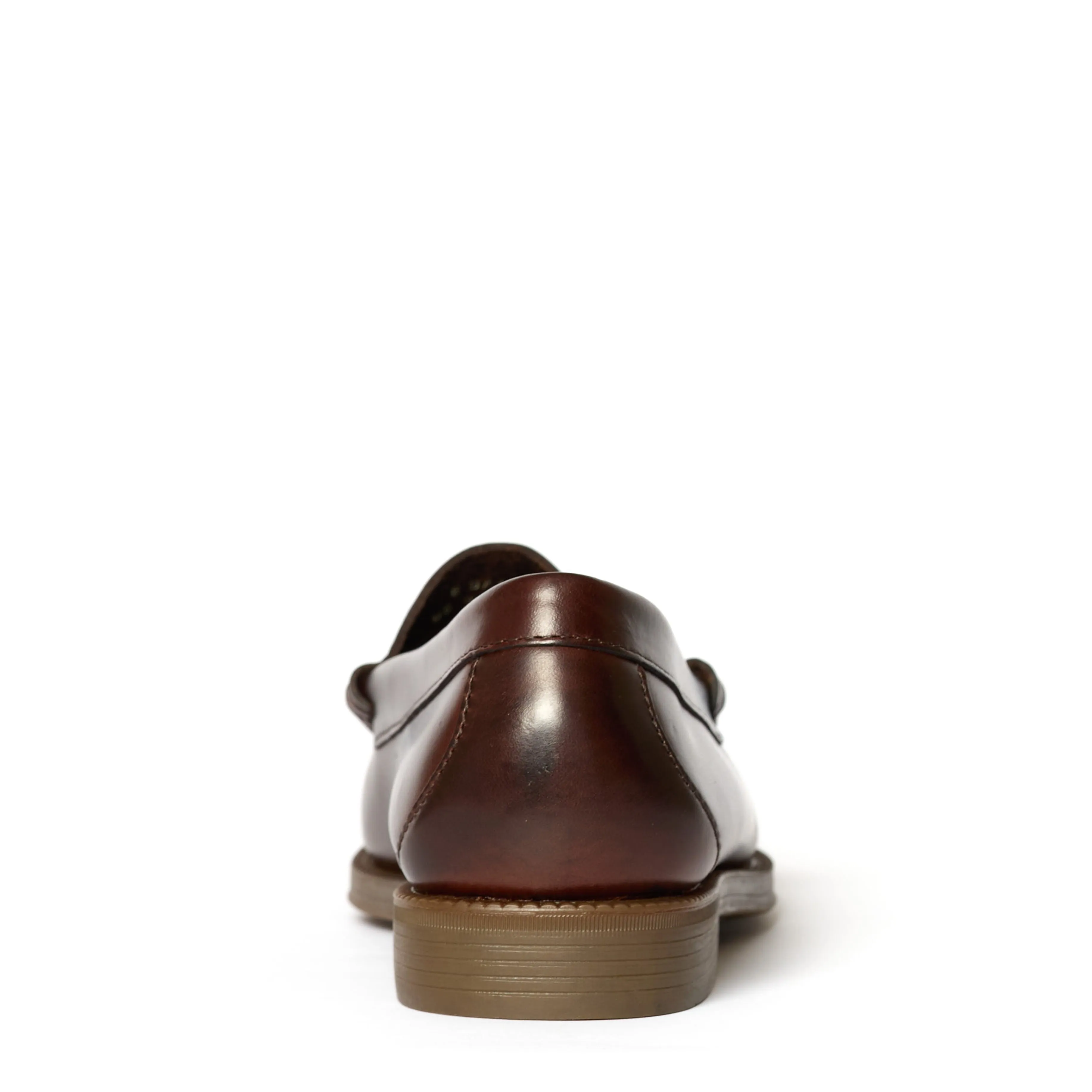 G.H Bass Easy Weejun Larson Pull Up Chocolate Leather