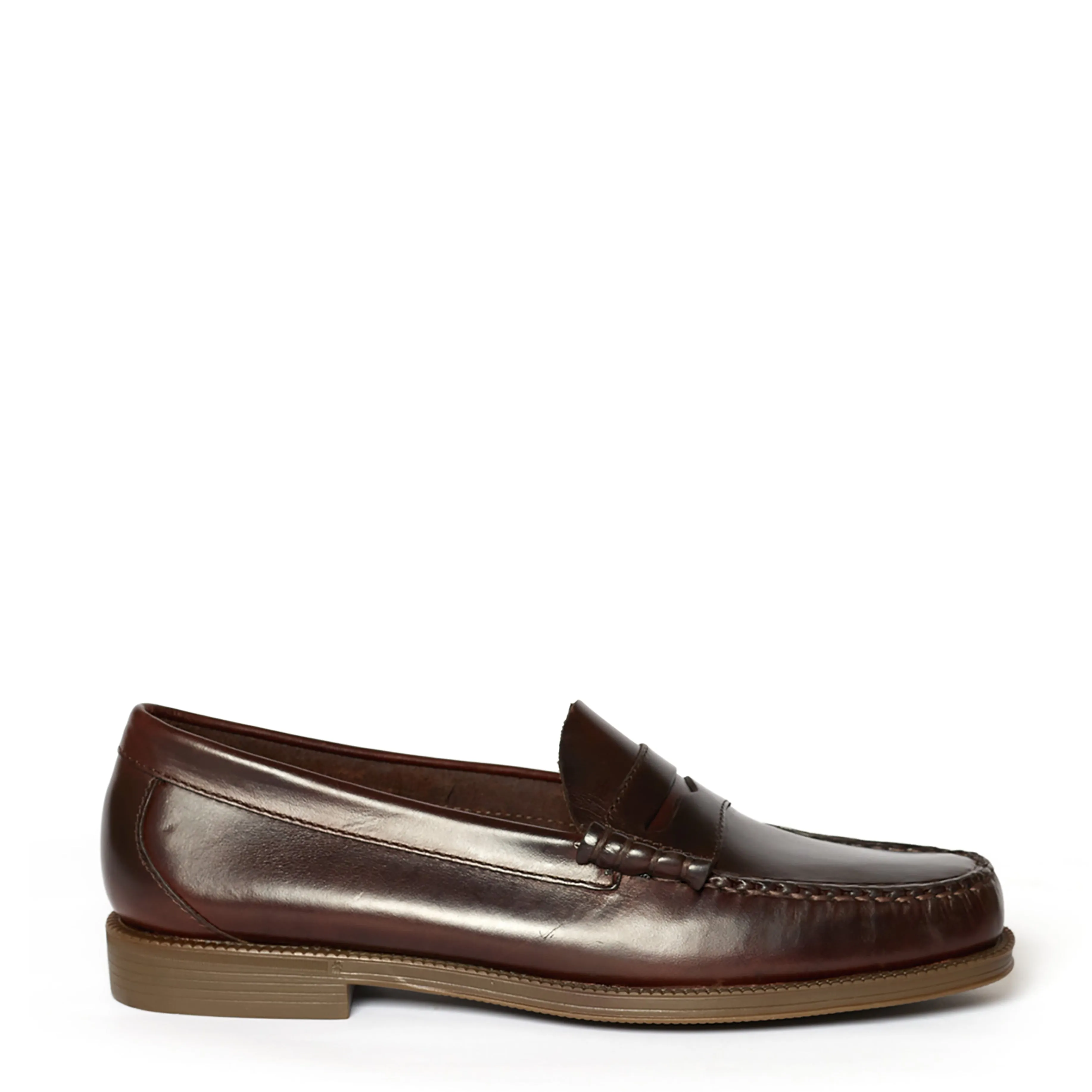 G.H Bass Easy Weejun Larson Pull Up Chocolate Leather