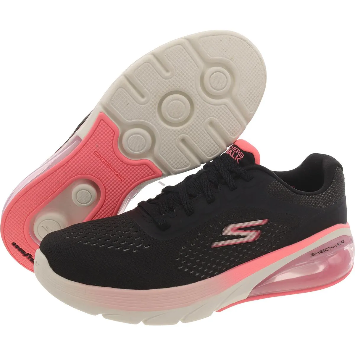 GO WALK AIR 3.0 Womens Trainers Fitness Running & Training Shoes