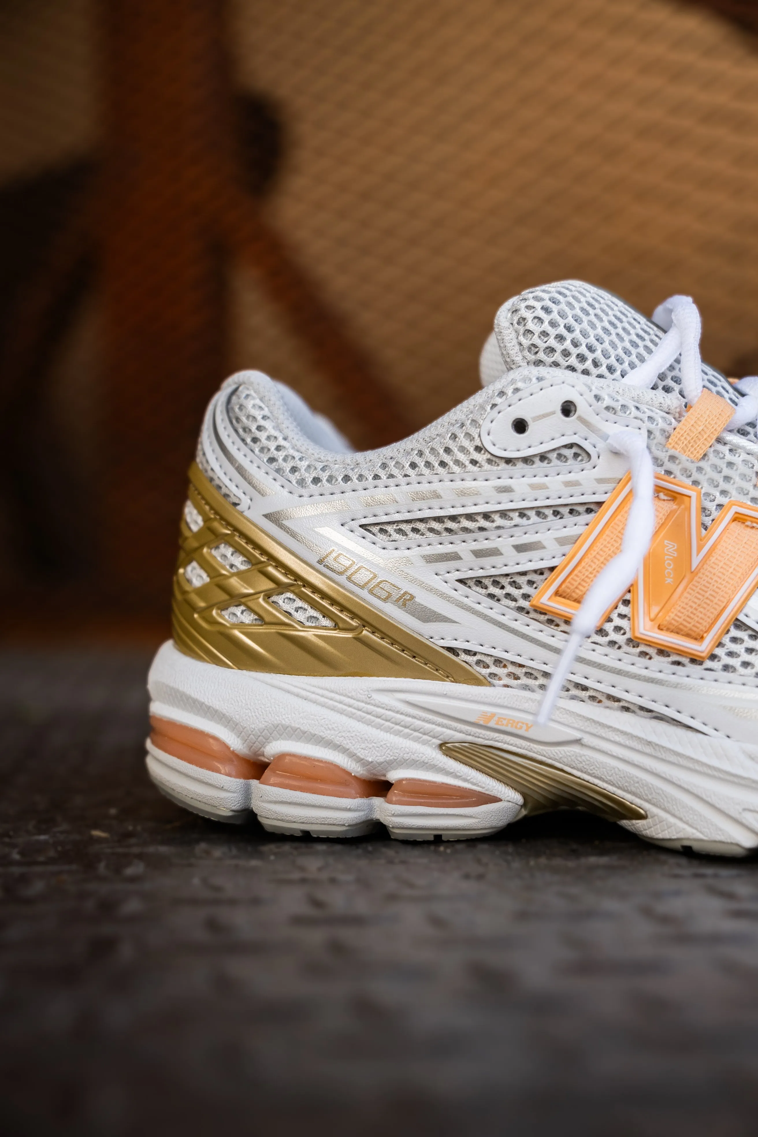 Gradeschool New Balance 1906 (Grey/Orange) - U1906RCH