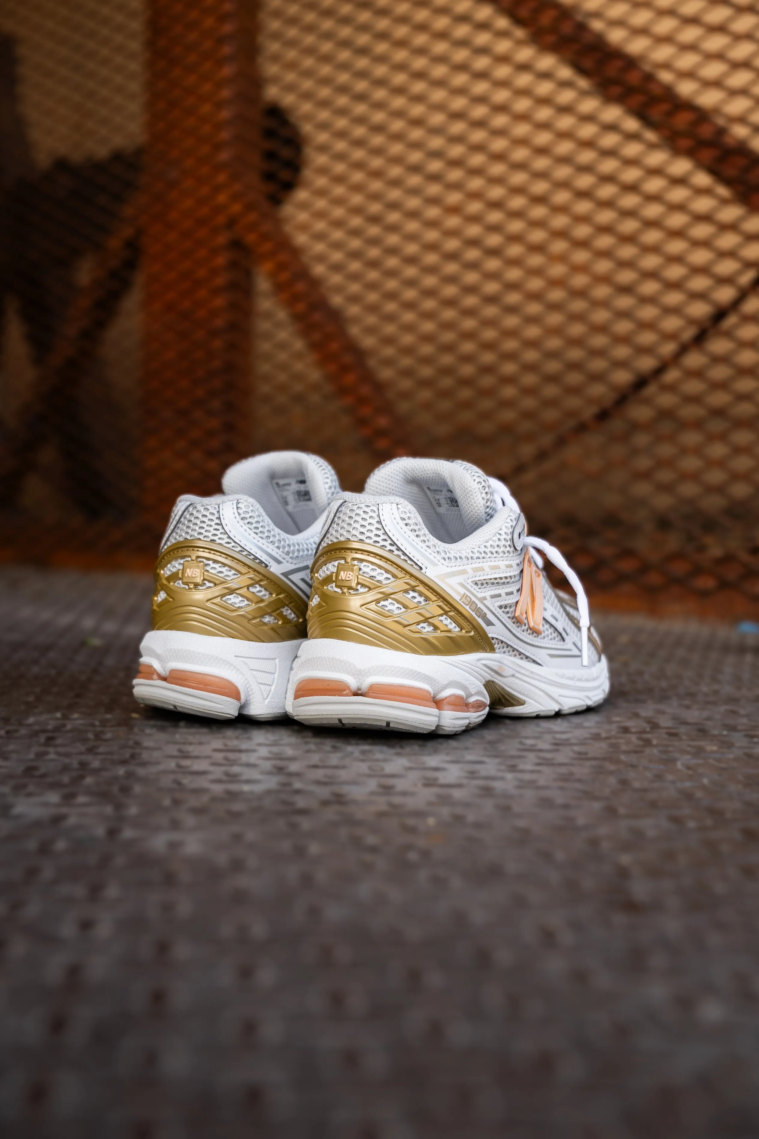Gradeschool New Balance 1906 (Grey/Orange) - U1906RCH