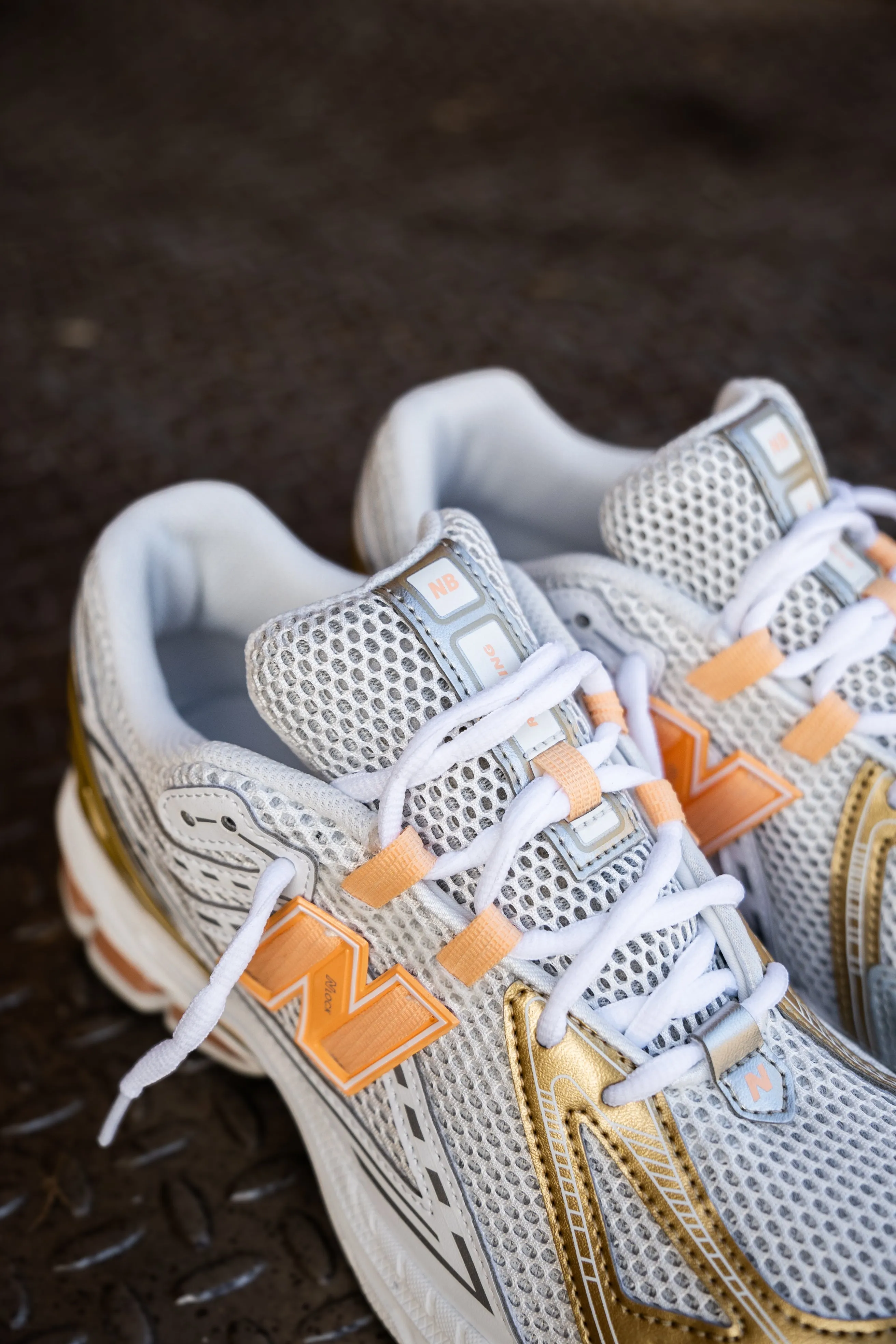 Gradeschool New Balance 1906 (Grey/Orange) - U1906RCH