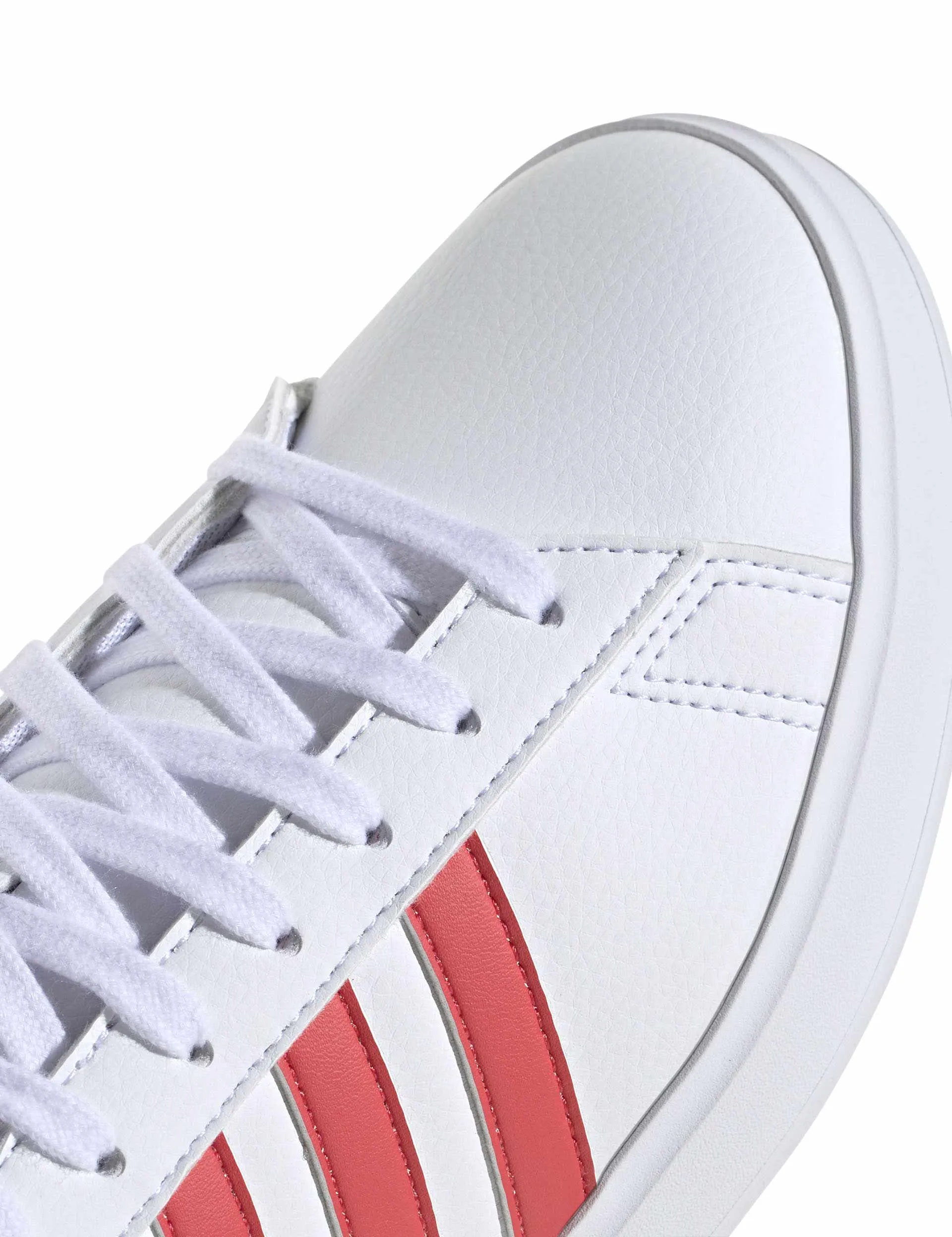 Grand Court 2.0 Shoes - Cloud White/Semi Lucid Red