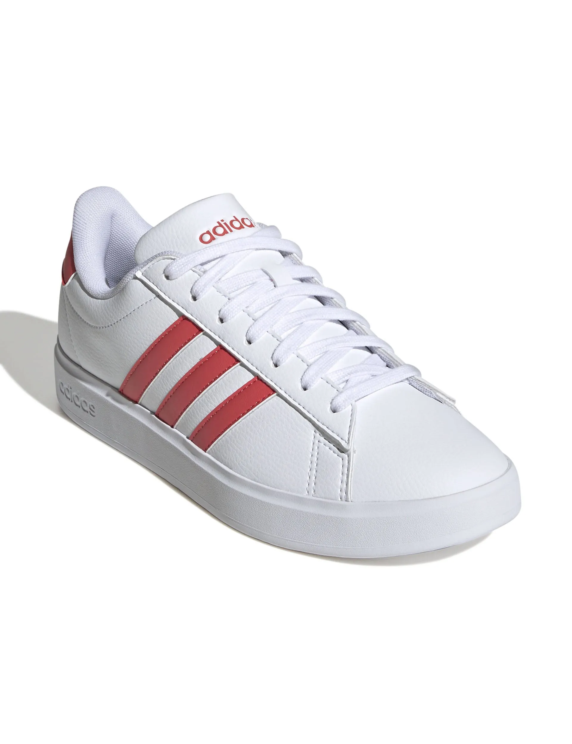 Grand Court 2.0 Shoes - Cloud White/Semi Lucid Red