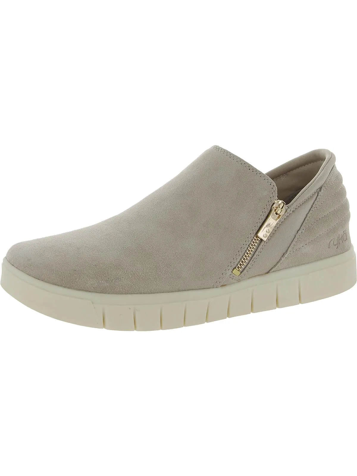 Hensley Zip Womens Suede Lifestyle Athletic and Training Shoes