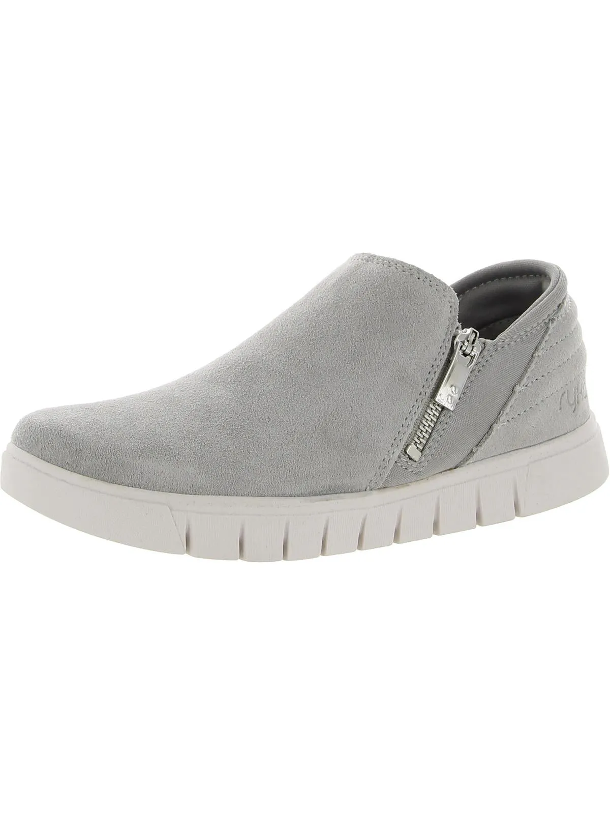 Hensley Zip Womens Suede Lifestyle Athletic and Training Shoes
