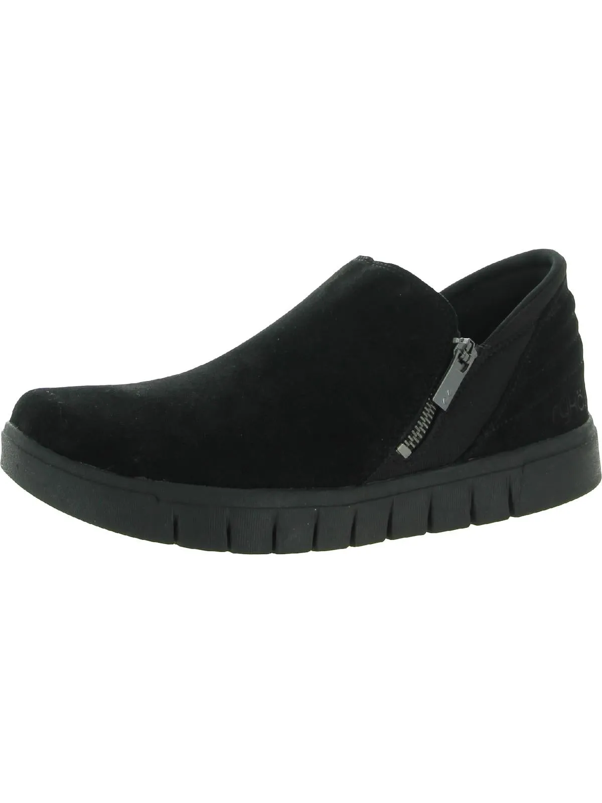 Hensley Zip Womens Suede Lifestyle Athletic and Training Shoes