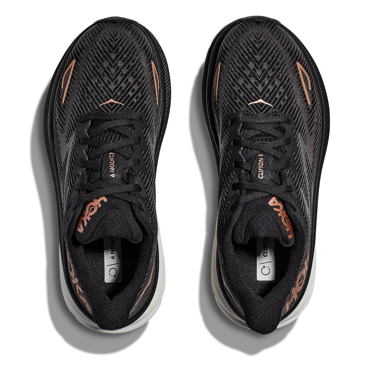 Hoka Clifton 9 - Black - Copper