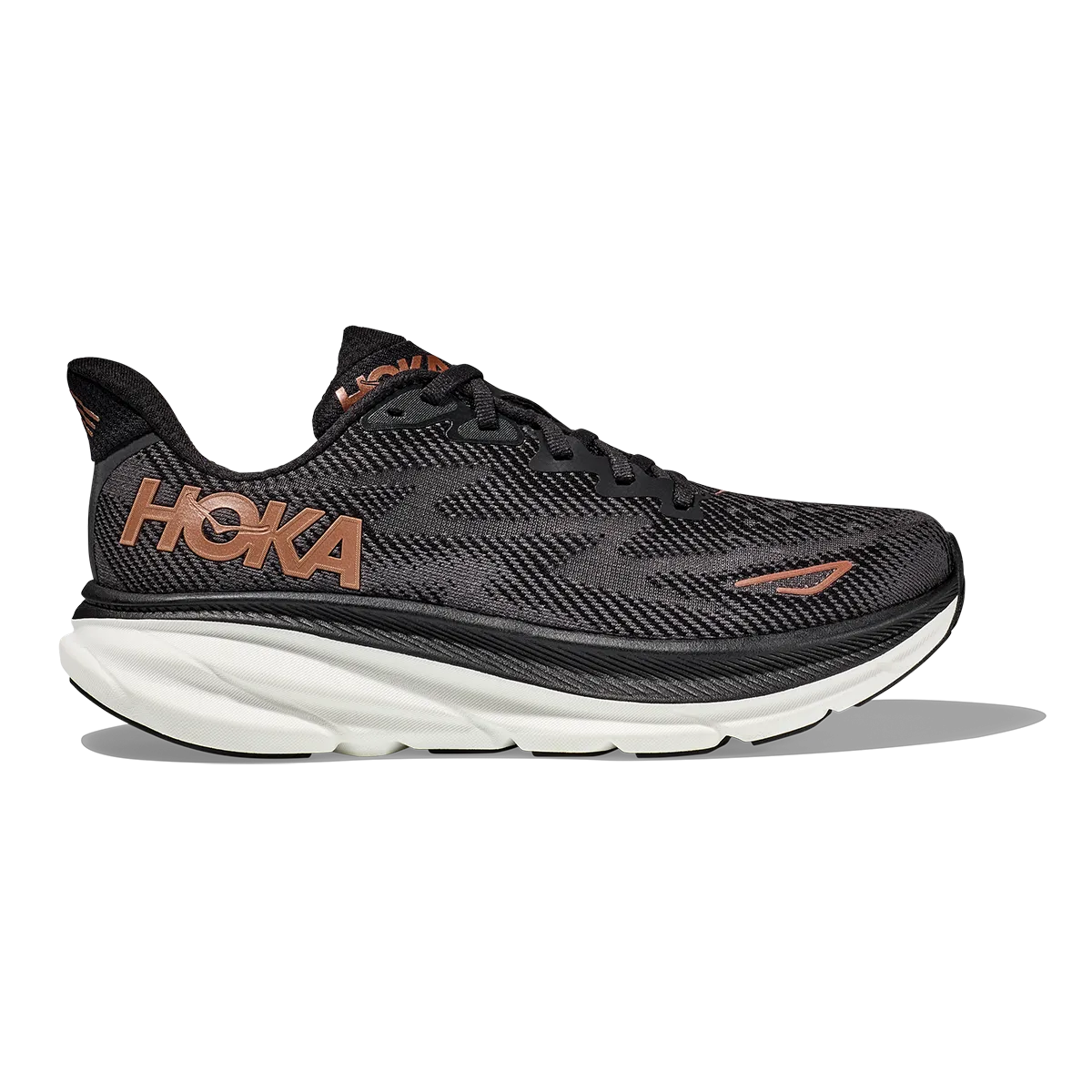 Hoka Clifton 9 - Black - Copper