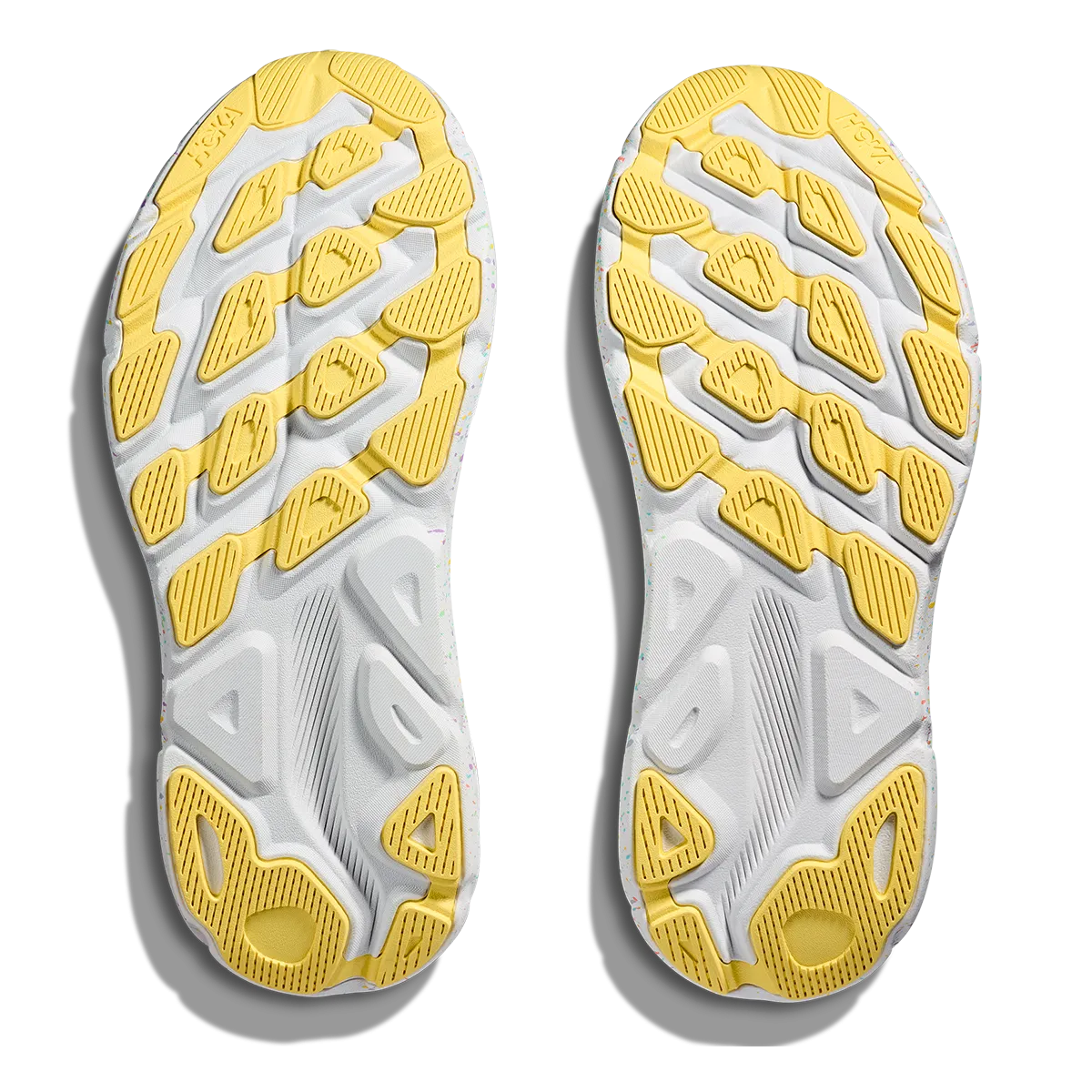 Hoka Clifton 9 - White - Lemonade