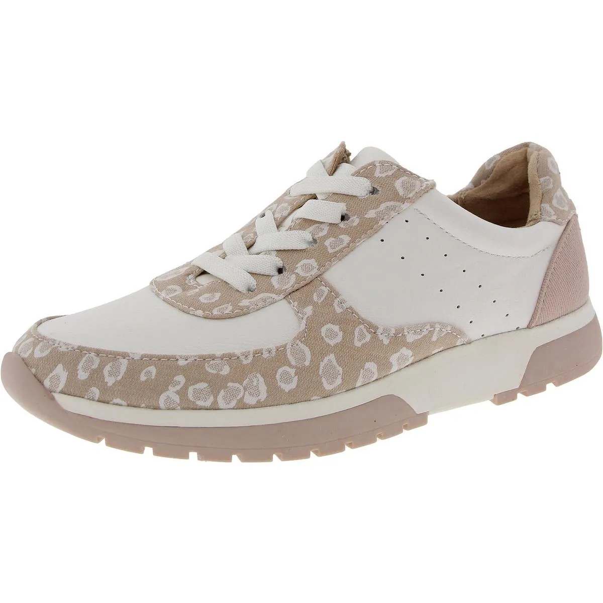 Horizon Womens Faux Leather Slip-On Athletic and Training Shoes
