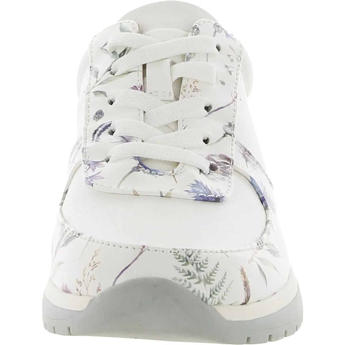 Horizon Womens Faux Leather Slip-On Athletic and Training Shoes