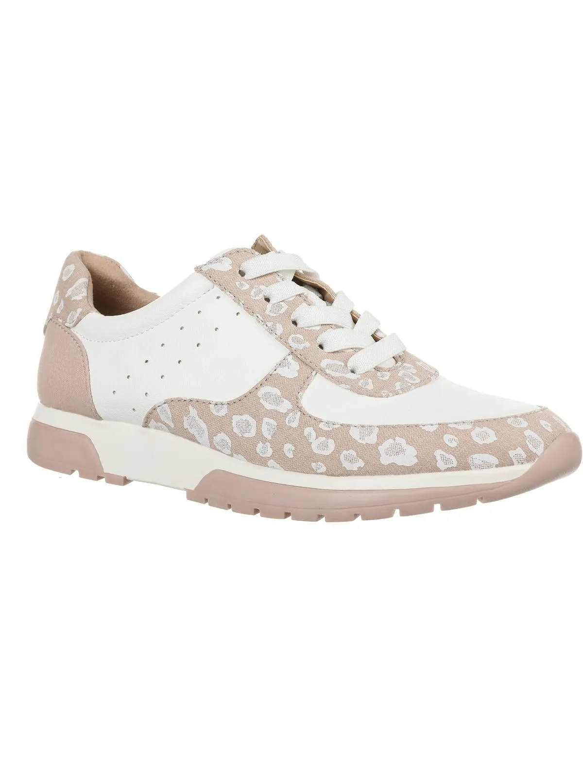 Horizon Womens Faux Leather Slip-On Athletic and Training Shoes