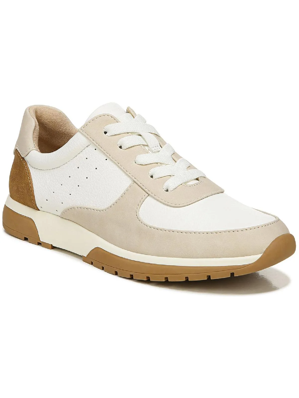 Horizon Womens Faux Leather Slip-On Athletic and Training Shoes