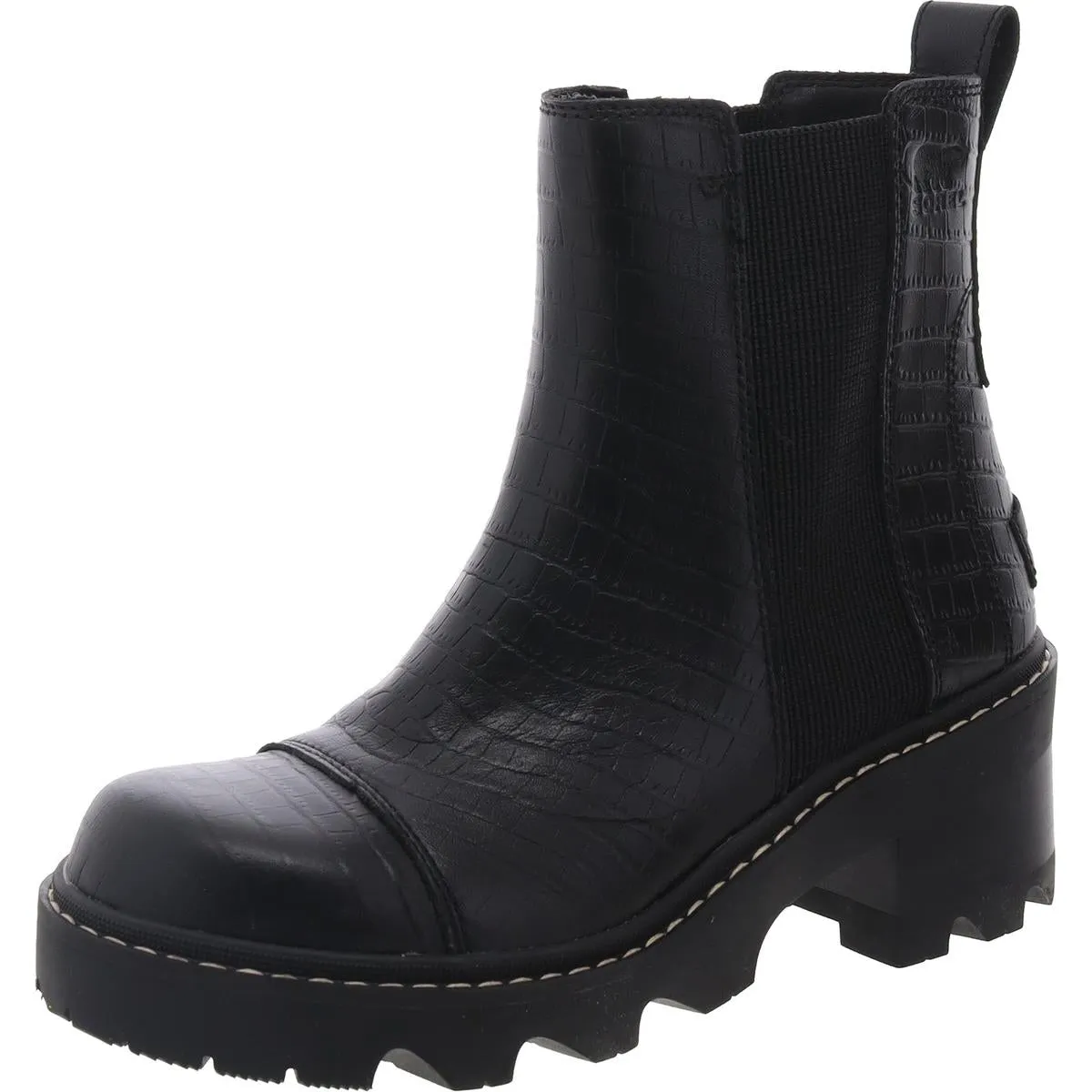 JOAN NOW CHELSEA Womens Round toe Casual Chelsea Boots
