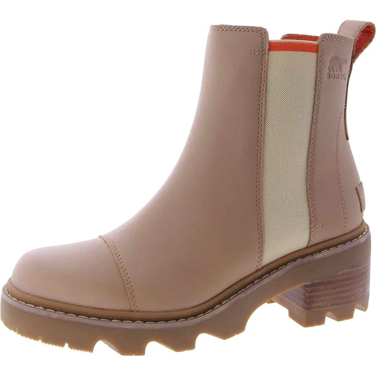 JOAN NOW CHELSEA Womens Round toe Casual Chelsea Boots