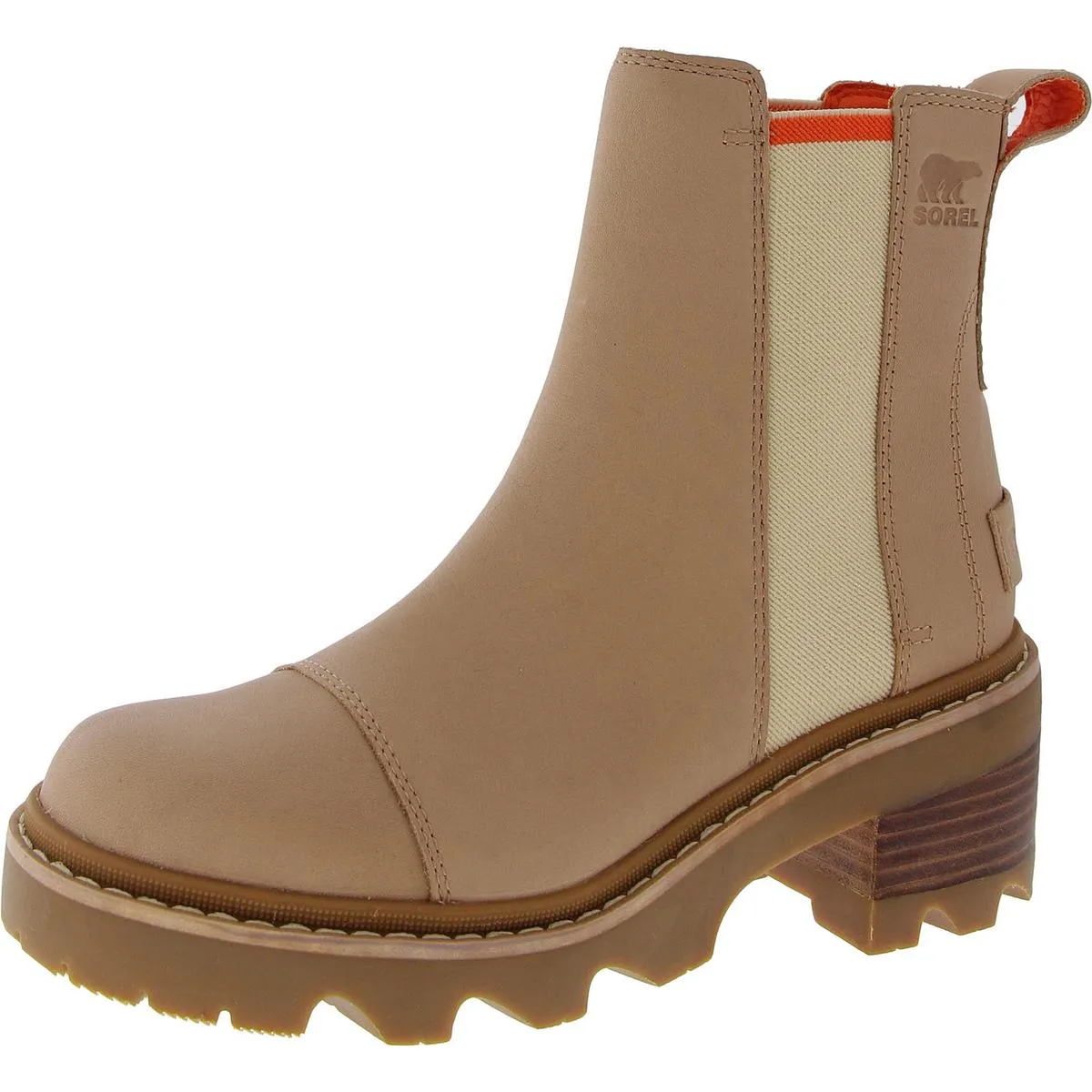 JOAN NOW CHELSEA Womens Round toe Casual Chelsea Boots