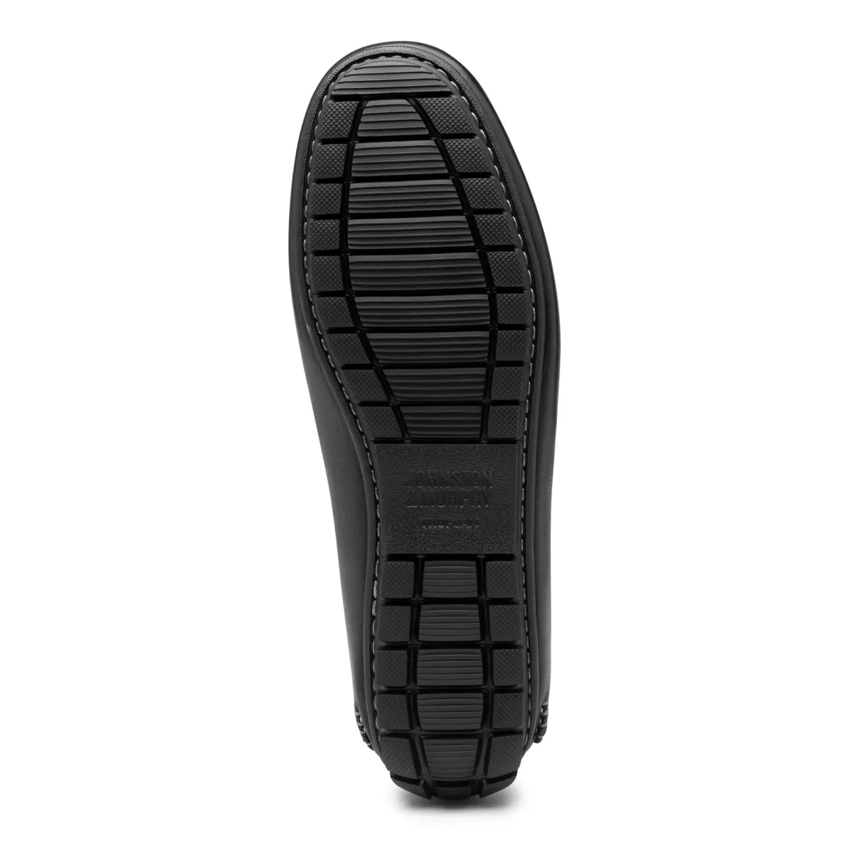 Johnston & Murphy Men's Cort Moc Venetian Black Full Grain Leather