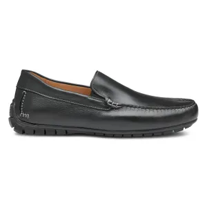 Johnston & Murphy Men's Cort Moc Venetian Black Full Grain Leather