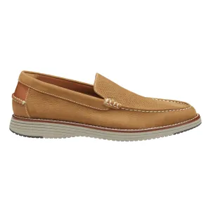 Johnston & Murphy Men's Upton Perfed Venetian Snuff Nubuck