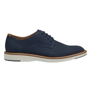 Johnston & Murphy Men's Upton Plain Toe Navy Nubuck