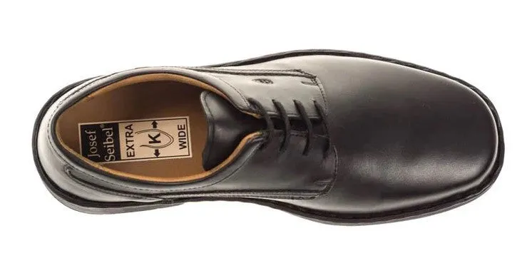 Josef Seibel Talcott Black Laced Shoe Black