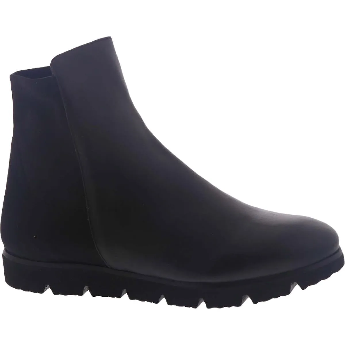 Juro Womens Leather Casual Ankle Boots