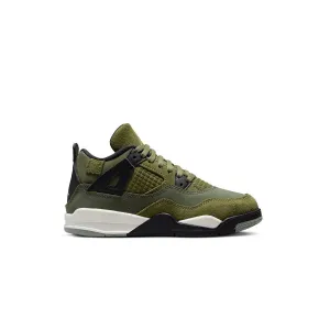 Kids' Air Jordan 4 Retro SE Craft 'Medium Olive'